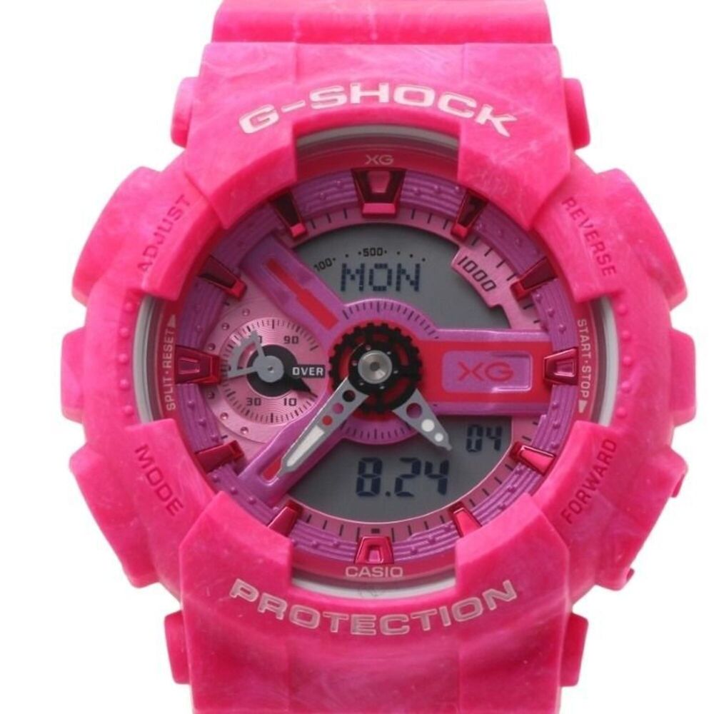 CASIO G-SHOCK XG Collaboration Model ANALOG-DIGITAL GMA-S110XG-4AJR Pink Resi...